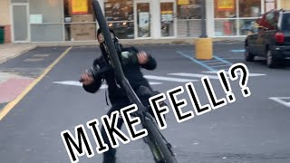 MIKES FIRST FALL!?