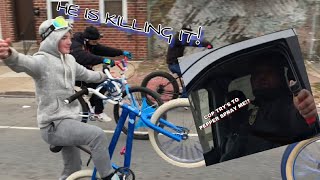 THIS KID WAS KILLING IT!!! (COP TRYS TO PEPPER...