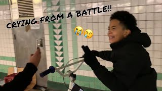 HE MADE HIM CRY IN A BATTLE!!!