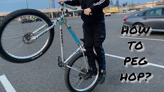 HOW TO PEG HOP!! (2STEP ON PEG)