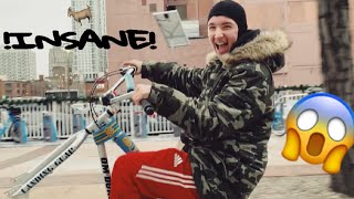 TAKING OVER PHILLY WITH NO FRONT WHEEL!!
