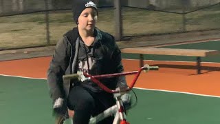 I GOT MY LITTLE BROTHER HIS FIRST SEBIKE!!!(HE...