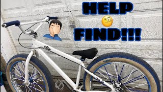 MY BIKE GOT STOLEN!!