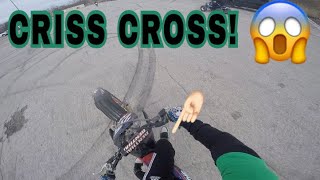 TRYING MY PEDAL BIKE TRICKS ON MY DIRTBIKE!!