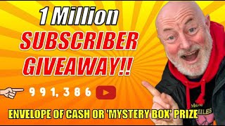 1 MILLION YouTube subscriber giveaway CASH or...