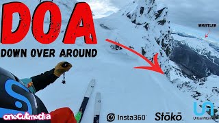 Super Steep DOA on Blackcomb Peak   Slack...