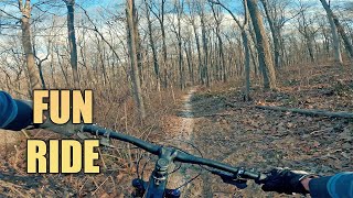 Frozen Ride at Lewis Morris NJ || Trek Fuel EX...