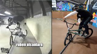 TRYING TO RECREATE A CRAZY BMX TRICK 20 YEARS...