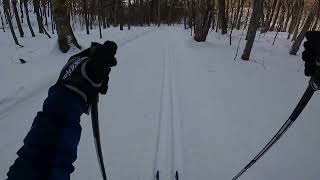 Horseshoe Valley XC Ski Black Trail #8....