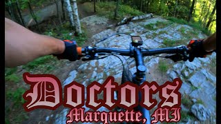 1st ride on 'Doctors' mountain bike trail in...