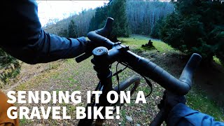SENDING IT ON A GRAVEL BIKE!! MARIN NICASIO...