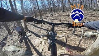 Riding at Vietnam NEMBA trails Milford MA