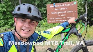 Meadowood MTB Trail, Virginia USA