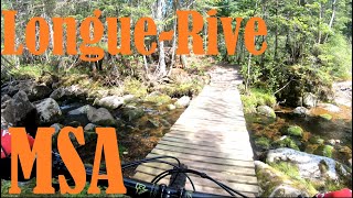 MTB technique et superbe décors. Longue-Rive,...