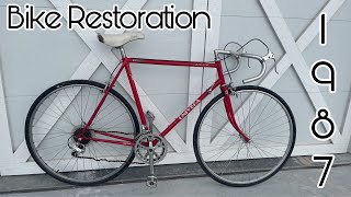 Vintage Bicycle Restoration - 1987 Univega...