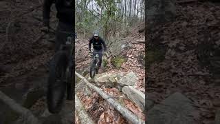 About halfway down Weed Patch, a 9 mile 3000...