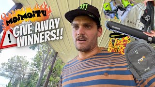 GIVE AWAY WINNERS - Moi Moi TV | Jack Moir |