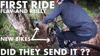 FLAVIO AND REILLY'S FIRST RIDES ON THEIR GG...