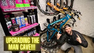 UPGRADING THE MTB MAN CAVE...