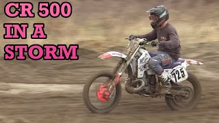 CR 500 BATTLING IN A STORM.