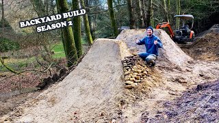 Backyard Build - Dirt Jump Upgrades and Trick...