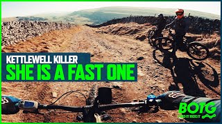  EMTB KETTLEWELL KILLER - WOW SHE IS A FAST ONE.