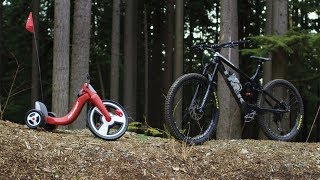 $59 Walmart Bike vs. $6500 Mountain Bike