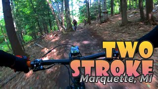 Riding down 'Two Stroke' - Marquette, MI