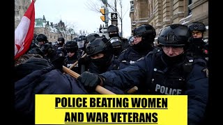 Ottawa Police Beating Women, War Veterans,...