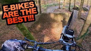 WINDHILL BIKE PARK ON THE E-BIKE!!!