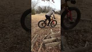 First Skinny Line on a Fresh Fatbike! Corvus...