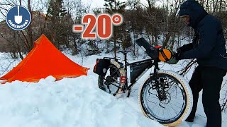 Solo Winter Bikepacking