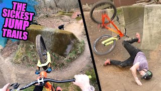 RIDING THE SICKEST MTB JUMP TRAILS - BEST IN...