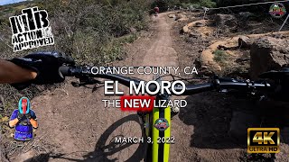 MTB Riding The New Lizard at El Moro, March 3,...