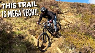 WRESTLING THE BIKES DOWN SOME MEGA STEEP ROCKY...