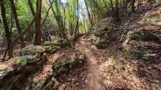 Finale Ligure solo eMTB riding - Into the wild