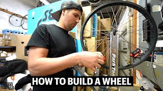 HOW TO BUILD A BMX WHEEL FOR BEGINNERS! *If I...
