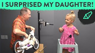 NEW BIKE DAY for my Daughter - She Gets a New...