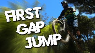 First ever GAP JUMP MTB! Was not ready for that...