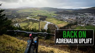 Back On Adrenalin Uplift! - Innerleithen Mtb Vlog