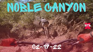 Noble Canyon Mountain Bike Trail in 2022