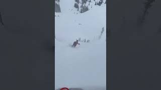 That’s Jen getting first Dibs on the powder...