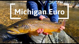 Euro Fishing Michigan - LOTS of Steelhead...