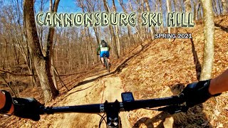 Cannonsburg Ski Hill Mountain Bike - Spring 2021