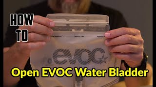 How to Open the EVOC HIP PACK PRO 3L Water Bladder