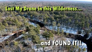 Crashed and Lost Drone in Wilderness...INSANE...