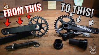Mongoose Ardor Crankset Upgrade