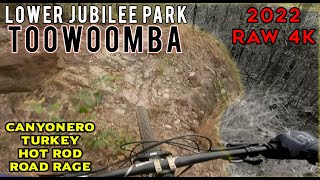 Riding some of the lower section of Jubilee...