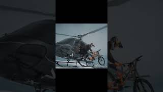 Fabio Wibmer crash from helicopter | #Shorts