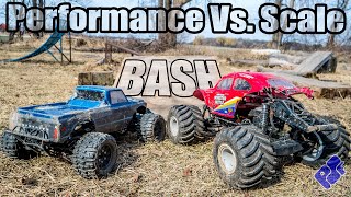 RC Monster Truck Showdown Round 1: LMT Vs. SCT...